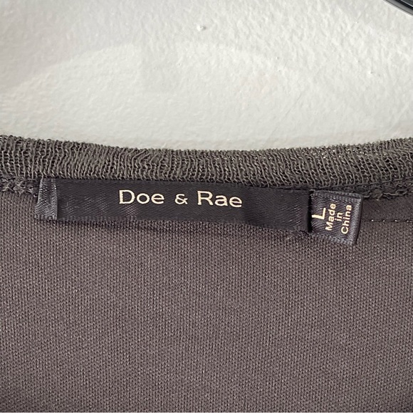 Doe & Rae Dress Women’s Large Short Sleeve Lace T-Shirt Dress - Picture 3 of 8